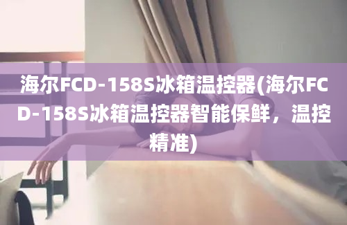 海尔FCD-158S冰箱温控器(海尔FCD-158S冰箱温控器智能保鲜，温控精准)
