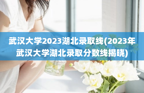 武汉大学2023湖北录取线(2023年武汉大学湖北录取分数线揭晓)