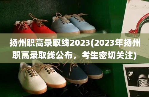 扬州职高录取线2023(2023年扬州职高录取线公布，考生密切关注)