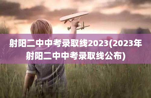 射阳二中中考录取线2023(2023年射阳二中中考录取线公布)