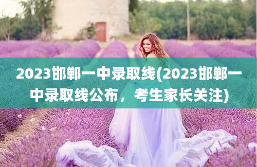 2023邯郸一中录取线(2023邯郸一中录取线公布，考生家长关注)