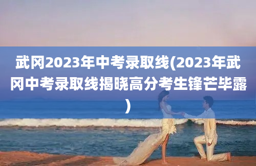 武冈2023年中考录取线(2023年武冈中考录取线揭晓高分考生锋芒毕露)