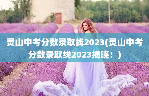 灵山中考分数录取线2023(灵山中考分数录取线2023揭晓！)