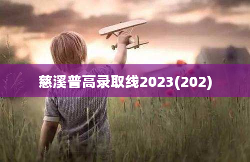 慈溪普高录取线2023(202)
