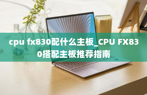 cpu fx830配什么主板_CPU FX830搭配主板推荐指南