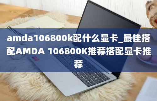 amda106800k配什么显卡_最佳搭配AMDA 106800K推荐搭配显卡推荐