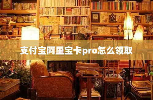 支付宝阿里宝卡pro怎么领取