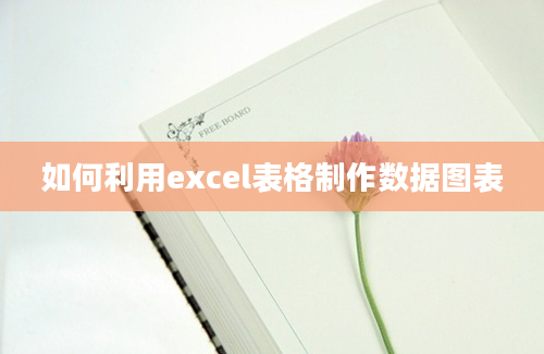 如何利用excel表格制作数据图表