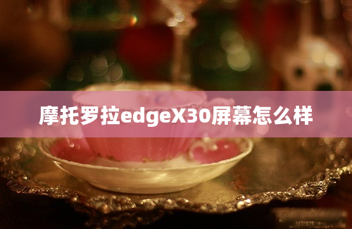 摩托罗拉edgeX30屏幕怎么样