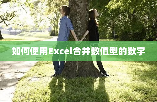 如何使用Excel合并数值型的数字