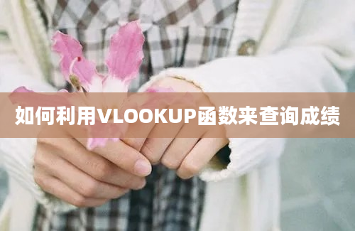 如何利用VLOOKUP函数来查询成绩