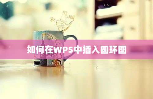 如何在WPS中插入圆环图