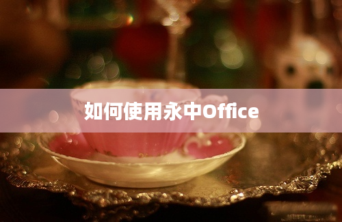 如何使用永中Office