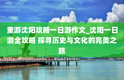 重游沈阳攻略一日游作文_沈阳一日游全攻略 探寻历史与文化的完美之旅