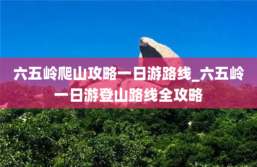 六五岭爬山攻略一日游路线_六五岭一日游登山路线全攻略