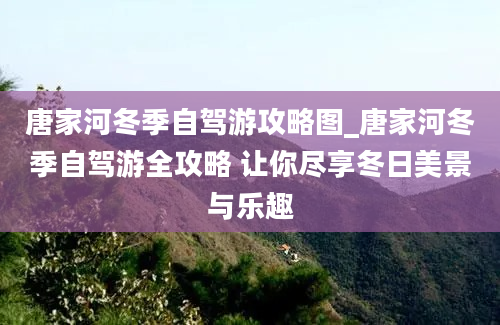 唐家河冬季自驾游攻略图_唐家河冬季自驾游全攻略 让你尽享冬日美景与乐趣