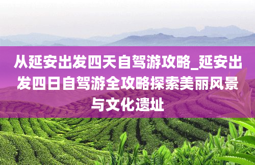 从延安出发四天自驾游攻略_延安出发四日自驾游全攻略探索美丽风景与文化遗址