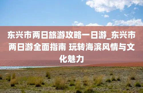 东兴市两日旅游攻略一日游_东兴市两日游全面指南 玩转海滨风情与文化魅力