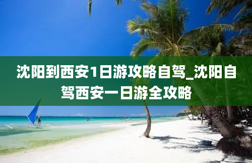 沈阳到西安1日游攻略自驾_沈阳自驾西安一日游全攻略