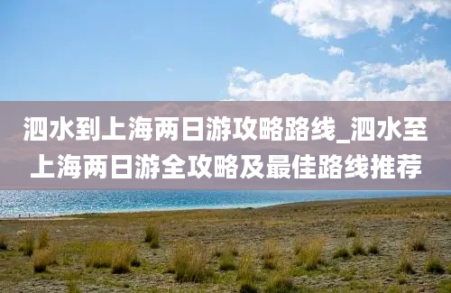 泗水到上海两日游攻略路线_泗水至上海两日游全攻略及最佳路线推荐