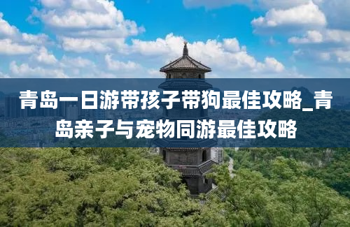 青岛一日游带孩子带狗最佳攻略_青岛亲子与宠物同游最佳攻略