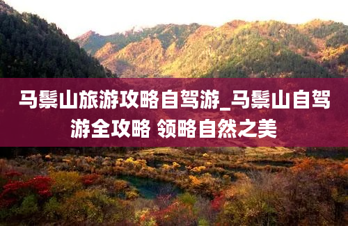 马鬃山旅游攻略自驾游_马鬃山自驾游全攻略 领略自然之美