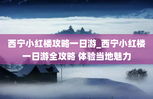 西宁小红楼攻略一日游_西宁小红楼一日游全攻略 体验当地魅力