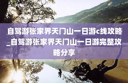 自驾游张家界天门山一日游c线攻略_自驾游张家界天门山一日游完整攻略分享