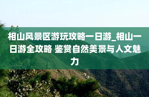 相山风景区游玩攻略一日游_相山一日游全攻略 鉴赏自然美景与人文魅力