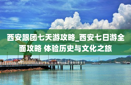 西安跟团七天游攻略_西安七日游全面攻略 体验历史与文化之旅