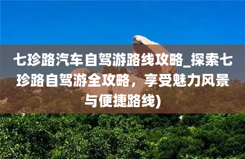 七珍路汽车自驾游路线攻略_探索七珍路自驾游全攻略，享受魅力风景与便捷路线)