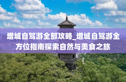 增城自驾游全部攻略_增城自驾游全方位指南探索自然与美食之旅