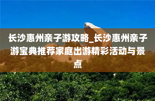 长沙惠州亲子游攻略_长沙惠州亲子游宝典推荐家庭出游精彩活动与景点