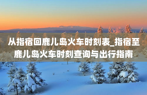 从指宿回鹿儿岛火车时刻表_指宿至鹿儿岛火车时刻查询与出行指南