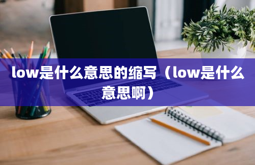 low是什么意思的缩写（low是什么意思啊）