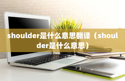 shoulder是什么意思翻译（shoulder是什么意思）