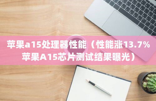 苹果a15处理器性能（性能涨13.7%苹果A15芯片测试结果曝光）