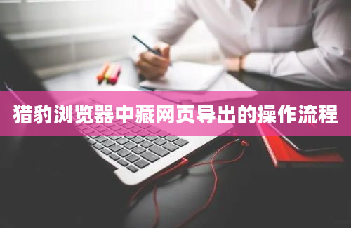 猎豹浏览器中藏网页导出的操作流程