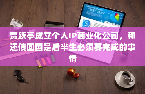 贾跃亭成立个人IP商业化公司，称还债回国是后半生必须要完成的事情