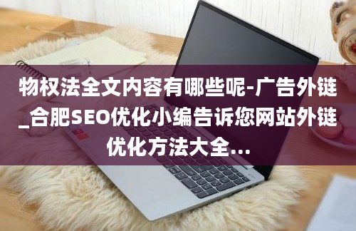 物权法全文内容有哪些呢-广告外链_合肥SEO优化小编告诉您网站外链优化方法大全...