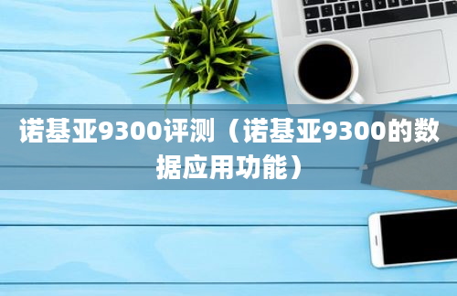 诺基亚9300评测（诺基亚9300的数据应用功能）