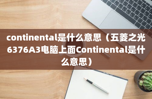 continental是什么意思（五菱之光6376A3电脑上面Continental是什么意思）