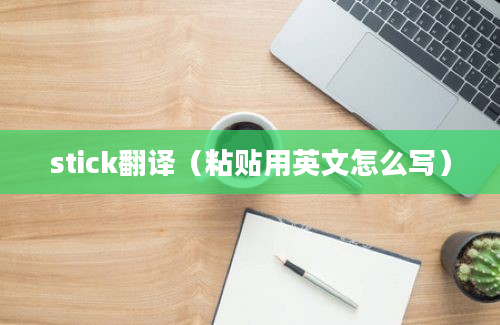 stick翻译（粘贴用英文怎么写）