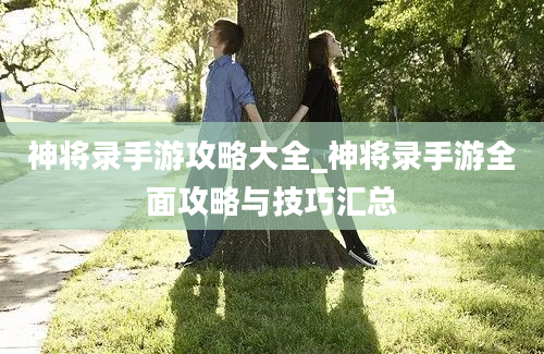 神将录手游攻略大全_神将录手游全面攻略与技巧汇总