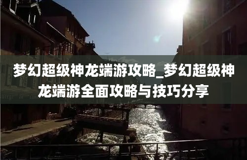 梦幻超级神龙端游攻略_梦幻超级神龙端游全面攻略与技巧分享