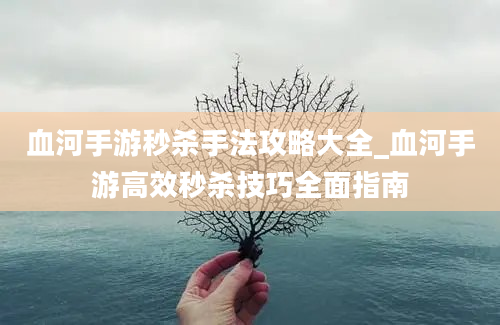 血河手游秒杀手法攻略大全_血河手游高效秒杀技巧全面指南