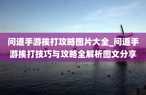 问道手游挨打攻略图片大全_问道手游挨打技巧与攻略全解析图文分享