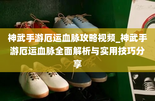 神武手游厄运血脉攻略视频_神武手游厄运血脉全面解析与实用技巧分享