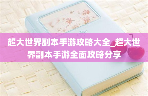 超大世界副本手游攻略大全_超大世界副本手游全面攻略分享