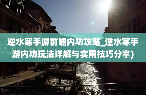 逆水寒手游前瞻内功攻略_逆水寒手游内功玩法详解与实用技巧分享)